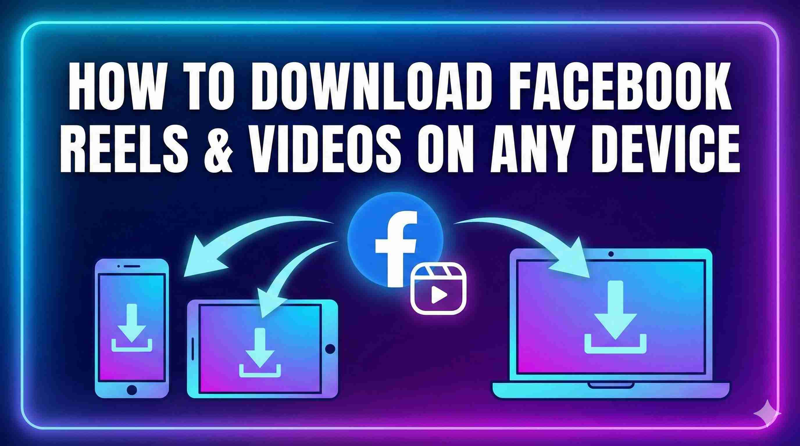 How to Download Facebook Reels and Videos on Any Device (2025 Guide)